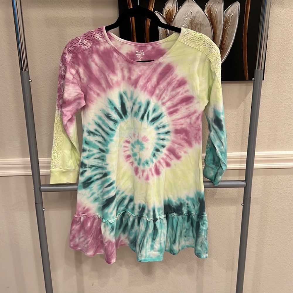 Tie dye night gown